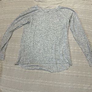 Super soft heather grey sweater L